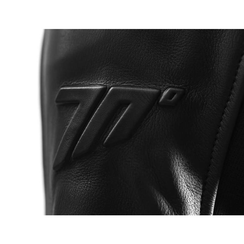 Seventy Degrees SD-JL4 Legend Classic Leder-Motorradjacke Schwarz