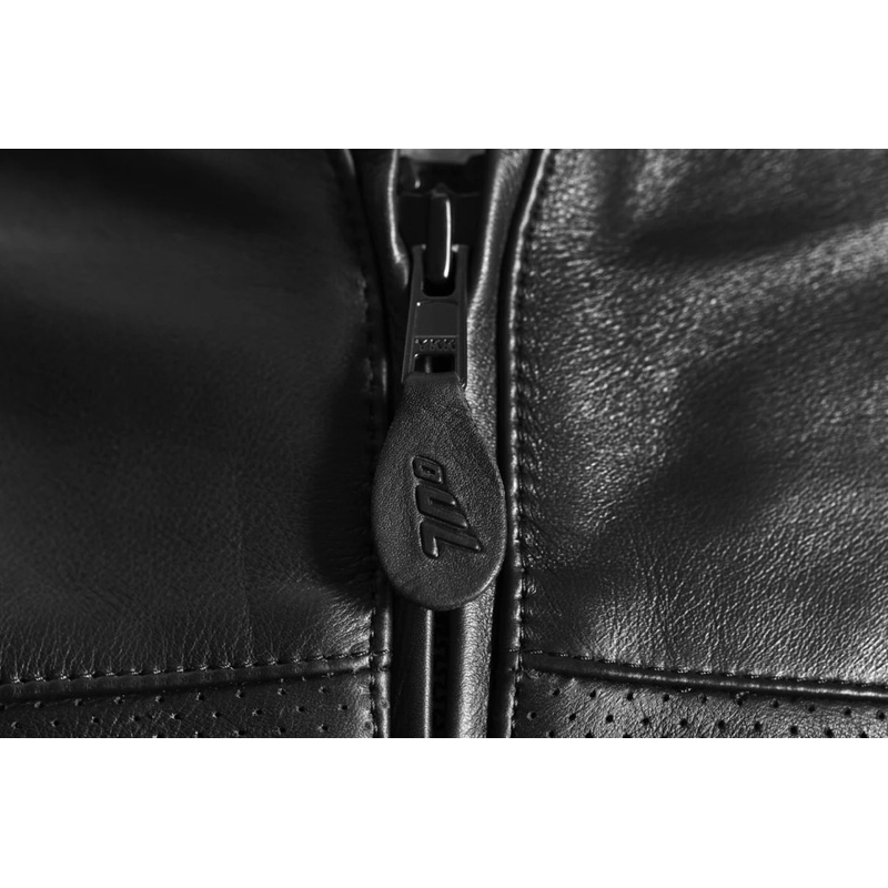 Seventy Degrees SD-JL4 Legend Classic Leder-Motorradjacke Schwarz