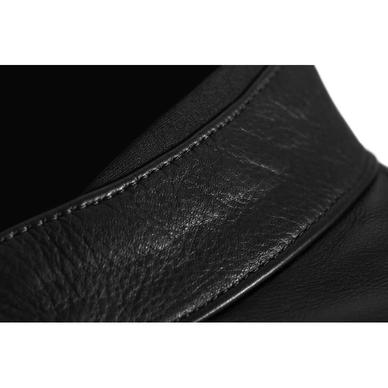Seventy Degrees SD-JL4 Legend Classic Leder-Motorradjacke Schwarz