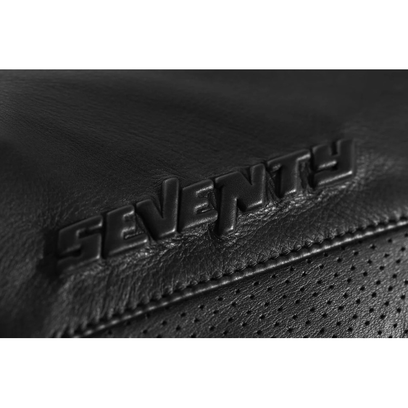 Seventy Degrees SD-JL4 Legend Classic Leder-Motorradjacke Schwarz