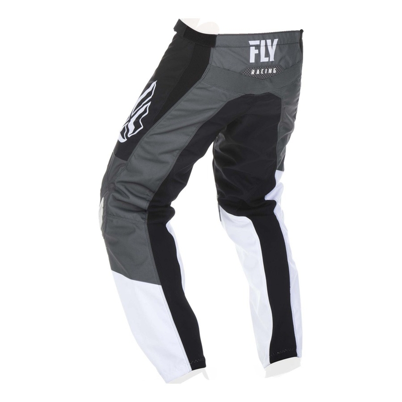 Motocross-Hose FLY Racing F-16 2019 - USA schwarz-weiß-grau sale Ausverkauf