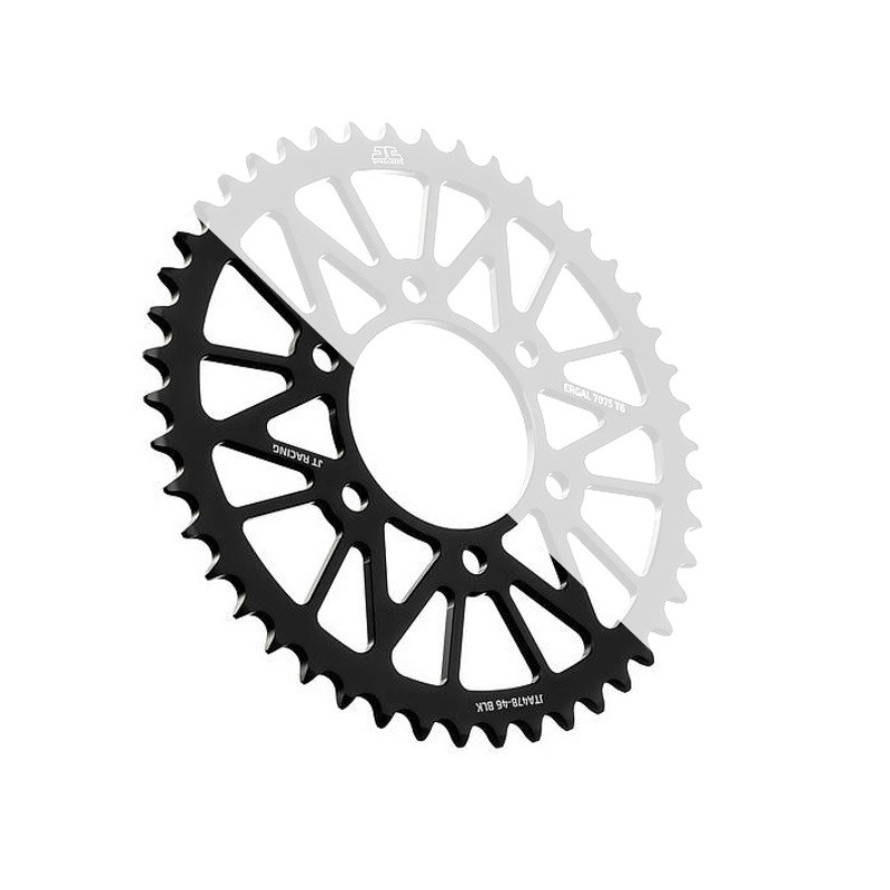 Aluminium-Ketten Rad JT 53)T, nt((420 schwarz