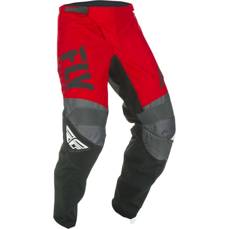 Motocross-Hose FLY Racing F-16 2019 - USA rot-schwarz-grau Ausverkauf