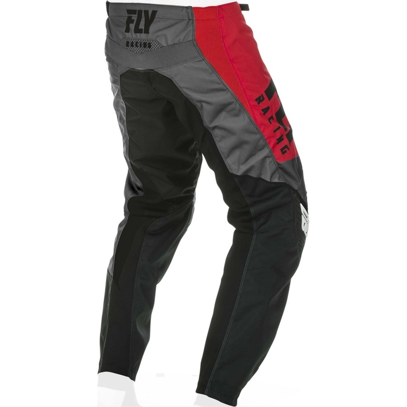 Motocross-Hose FLY Racing F-16 2019 - USA rot-schwarz-grau Ausverkauf