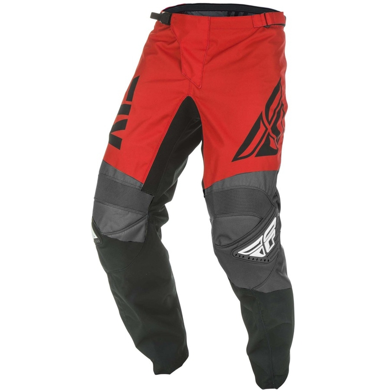 Motocross-Hose FLY Racing F-16 2019 - USA rot-schwarz-grau Ausverkauf