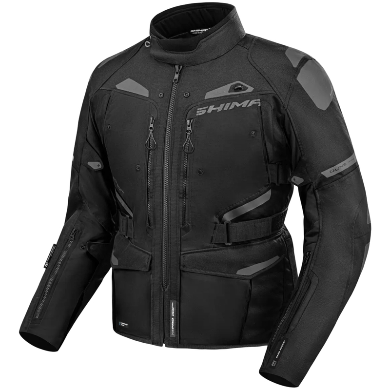 Shima Dune Motorradjacke schwarz