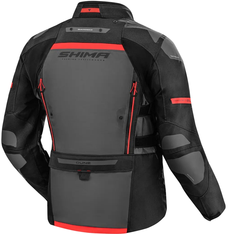 Motorradjacke Shima Dune rot