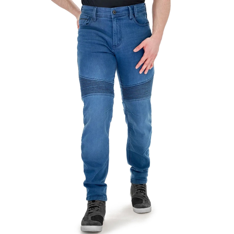 Shima Zenith blaue Motorradjeans