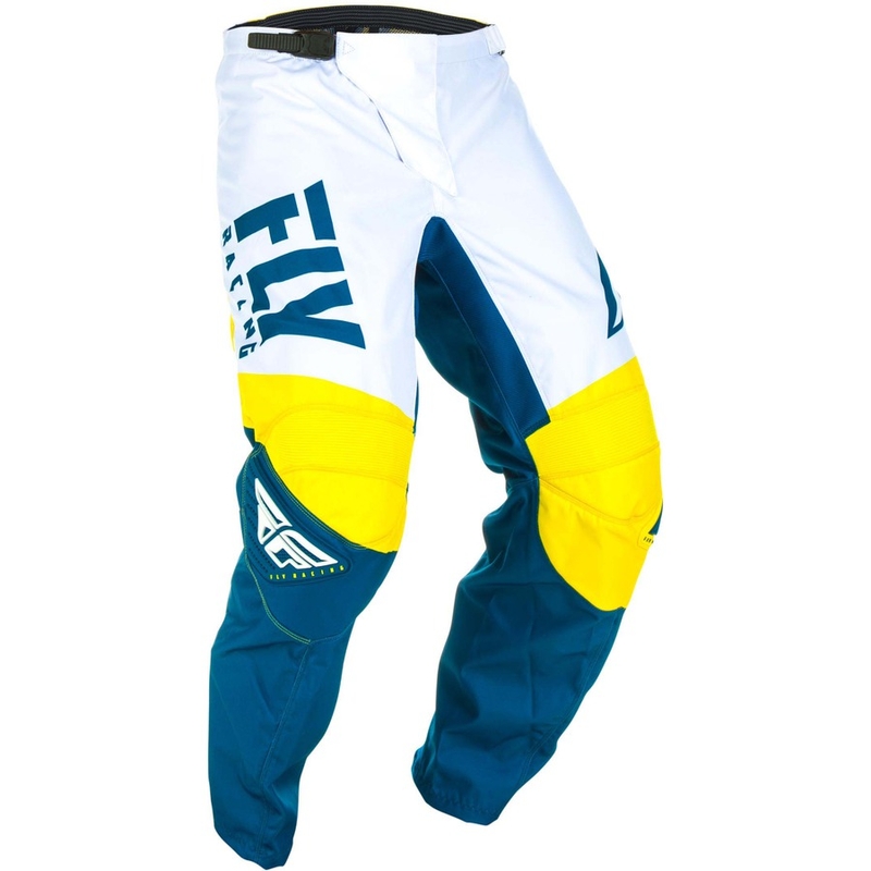Motocross-Hose FLY Racing F-16 2019 - USA gelb-weiß-blau sale Ausverkauf