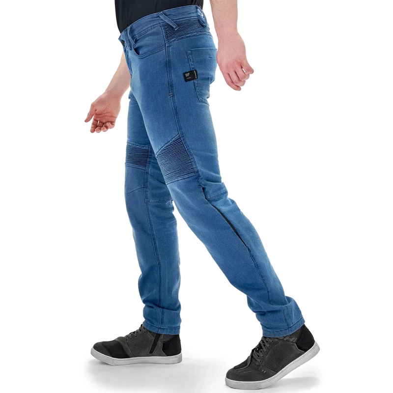 Shima Zenith blaue Motorradjeans