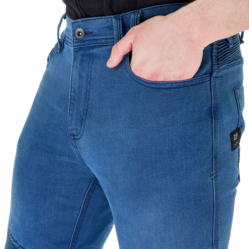 Shima Zenith blaue Motorradjeans