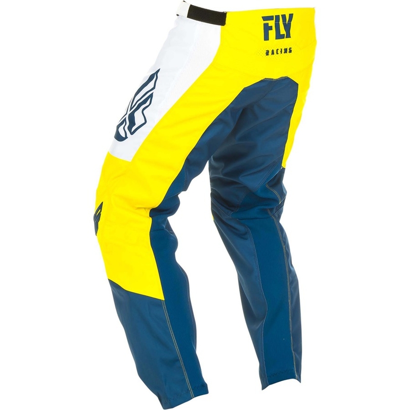 Motocross-Hose FLY Racing F-16 2019 - USA gelb-weiß-blau sale Ausverkauf