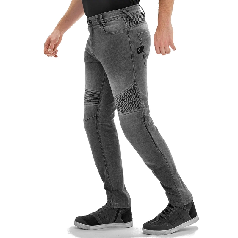 Shima Zenith graue Motorradjeans