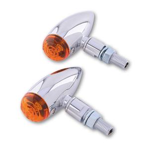 Motorradblinker Highsider Smart Micro-Bullet chrom