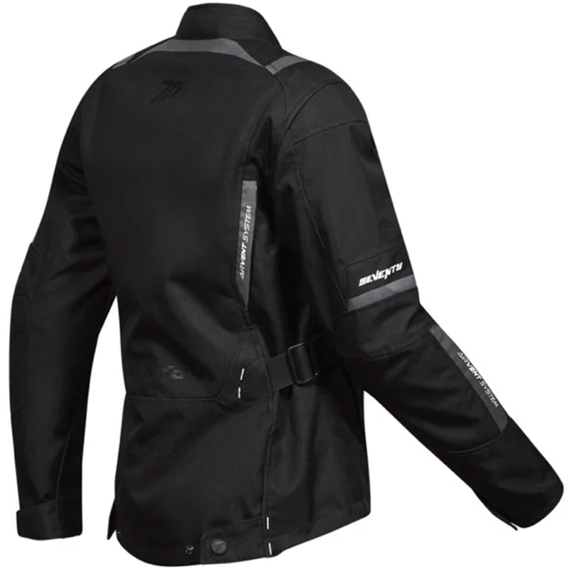 Damen Motorradjacke Seventy Degrees SD-JT85 Tonale schwarz
