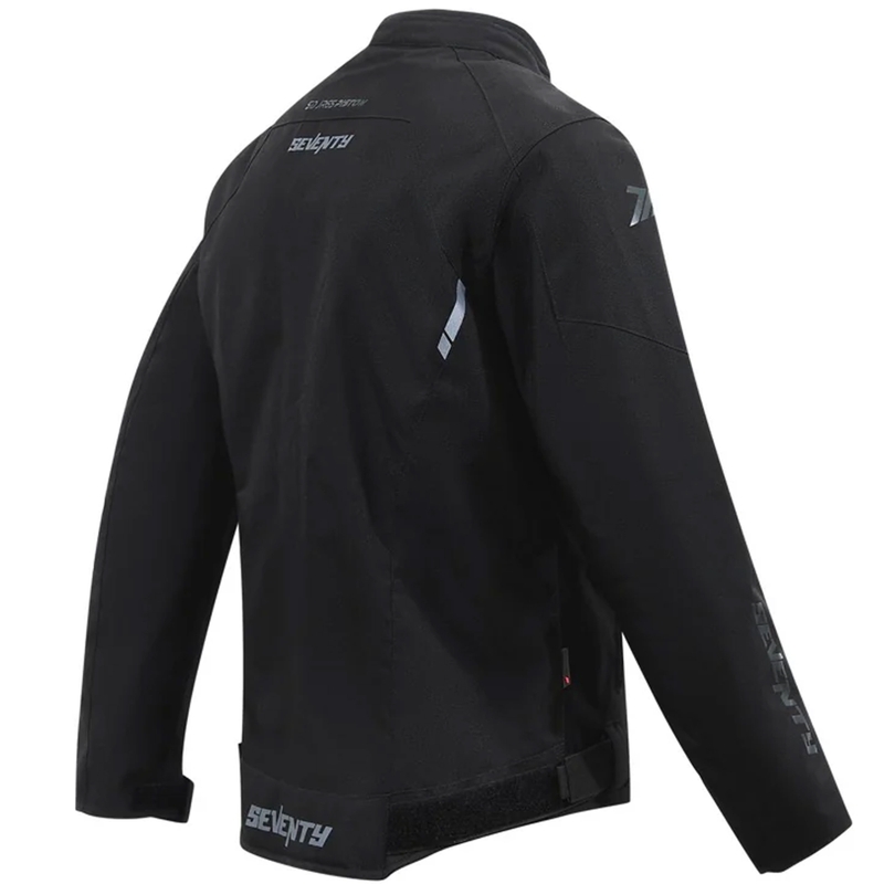 Seventy Degrees SD-JR65 Piston Motorradjacke schwarz