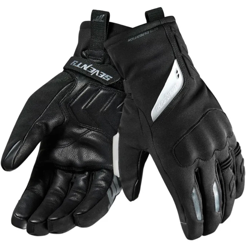 Damen Motorradhandschuhe Seventy Degrees SD-T11 Expedition schwarz