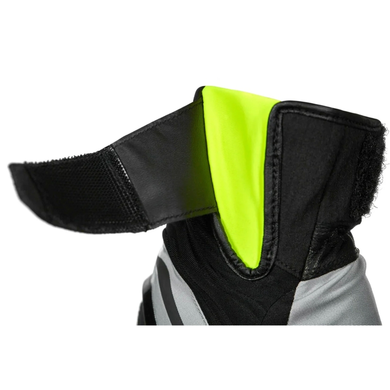 Motorradhandschuhe Seventy Degrees SD-T13 Aspen Light schwarz-grau-fluo gelb