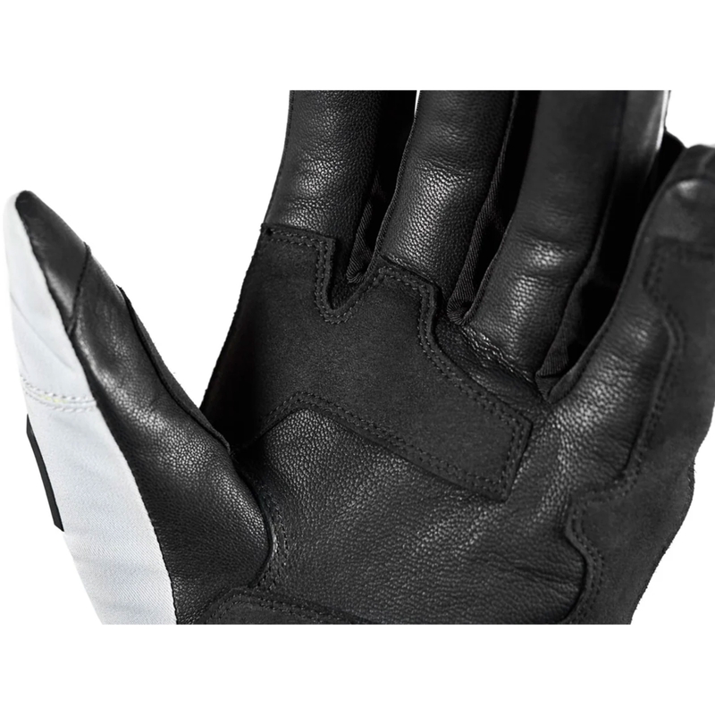 Motorradhandschuhe Seventy Degrees SD-T13 Aspen Light schwarz-grau-fluo gelb