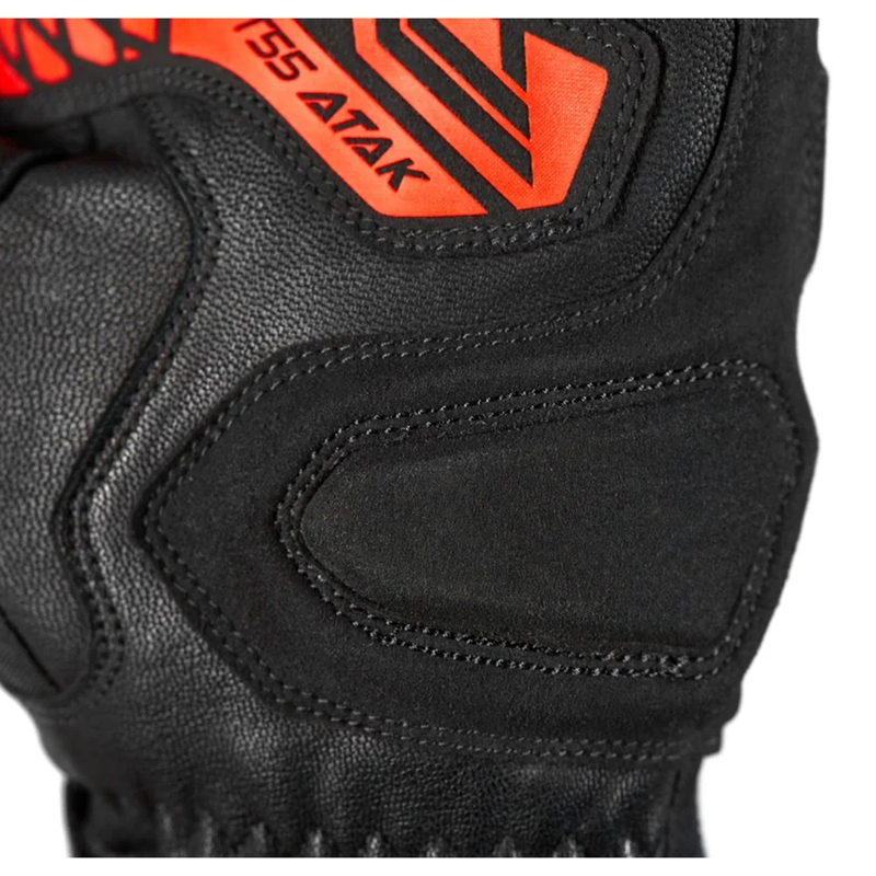 Seventy Degrees SD-T55 Atak Motorradhandschuhe schwarz-rot