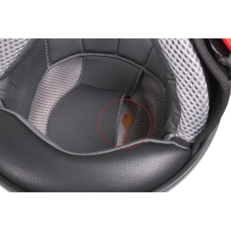 Offener Motorradhelm Axxis Zyclo Bitone weiß-schwarz - Qualität II