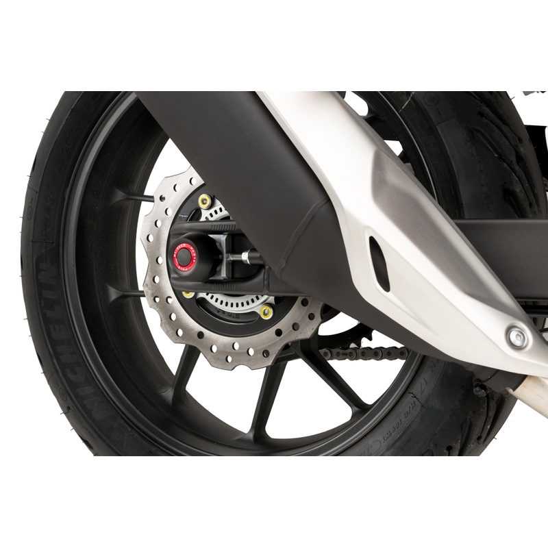Achsprotektor PUIG PHB19 schwarz without color caps, rear für HONDA CB 750 Hornet 2023-2026