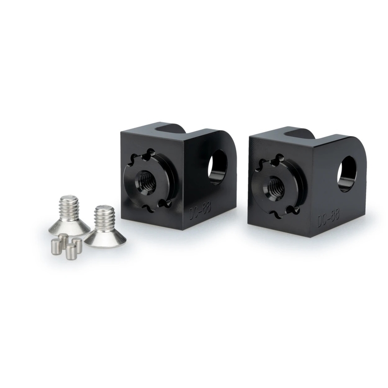 Footpeg adapters PUIG adjustable schwarz