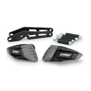 Frame sliders PUIG PRO 2.0 21982N black with grey rubber