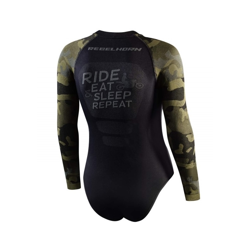 Rebelhorn Freeze Camo Damen Thermo T-Shirt