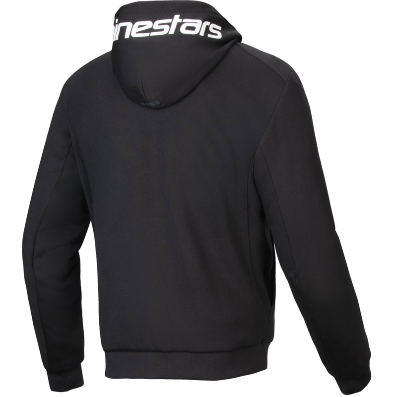 Alpinestars Chrome V2 Sport Motorrad Sweatshirt schwarz-weiß
