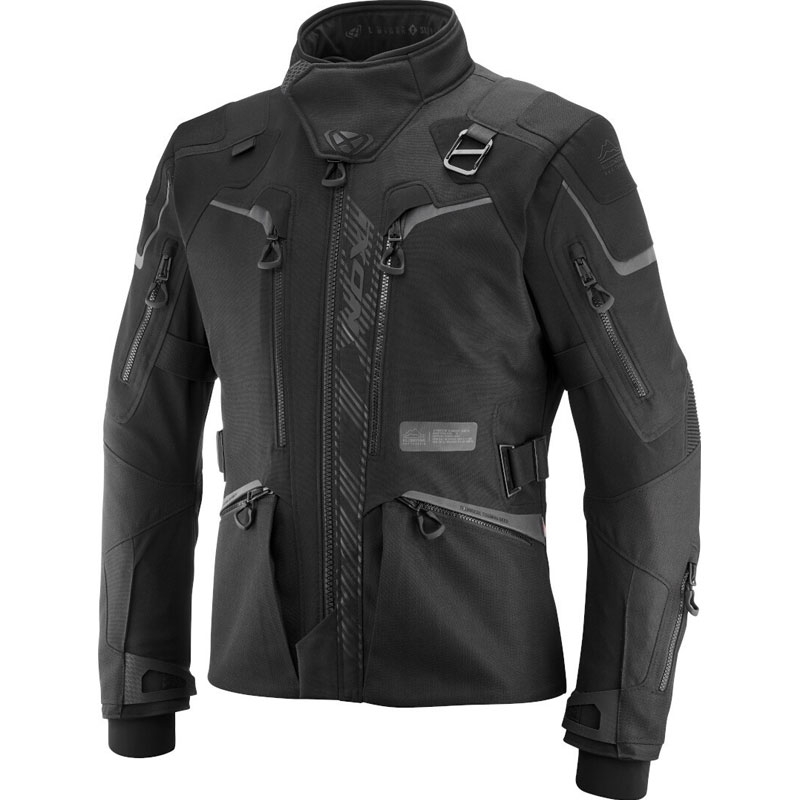 IXON Odin Motorradjacke schwarz