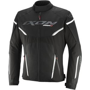 IXON Striker 2 Motorradjacke schwarz-weiß