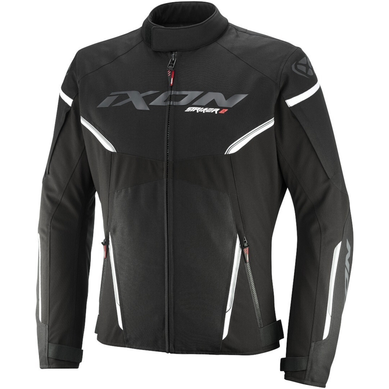 IXON Striker 2 Motorradjacke schwarz-weiß