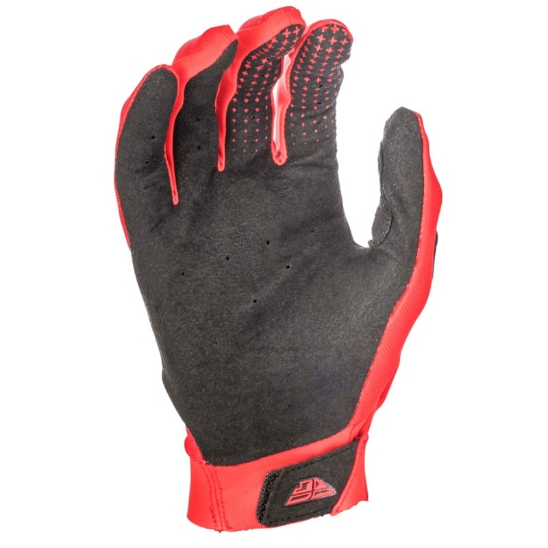 Motocross Handschuhe FLY Racing PRO LITE 2019 - USA rot und schwarz Ausverkauf