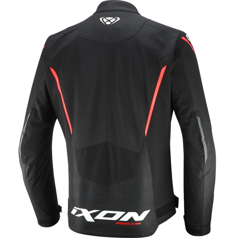 IXON Striker 2 Air WP Motorradjacke schwarz-weiß-rot