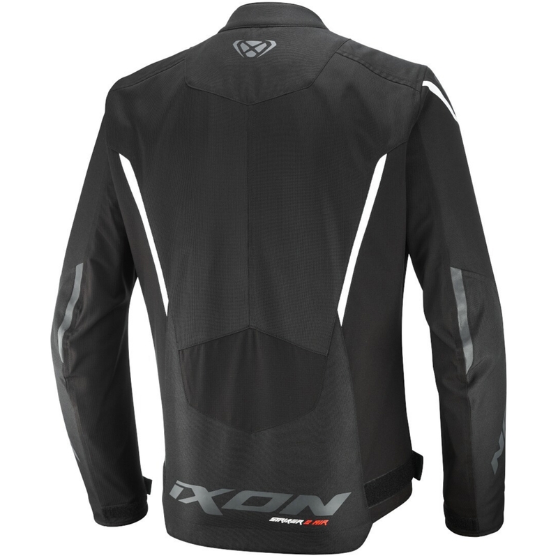 Motorradjacke IXON Striker 2 Air WP schwarz und weiß