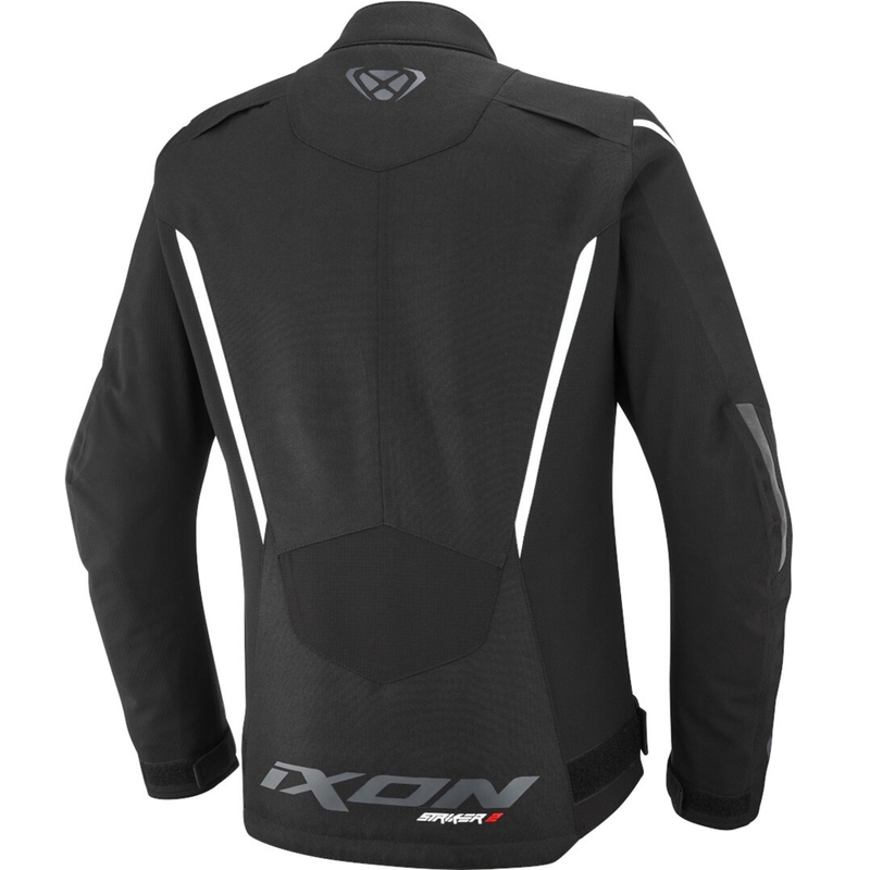 Damen Motorradjacke IXON Striker 2 Lady schwarz-weiß