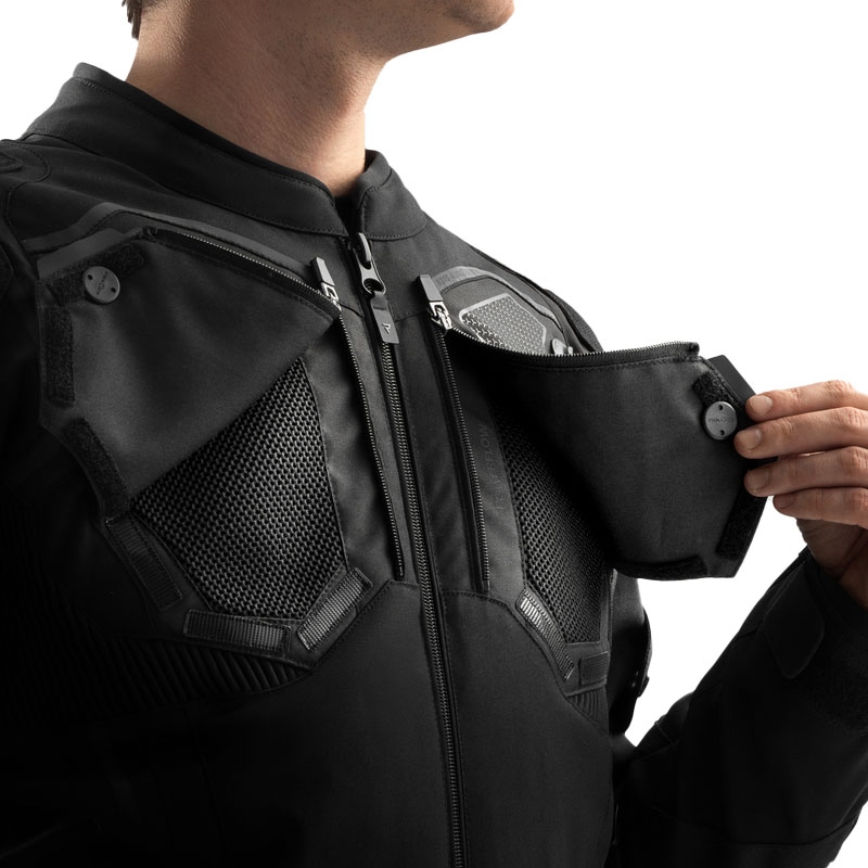 Motorradjacke Rebelhorn Borg II schwarz