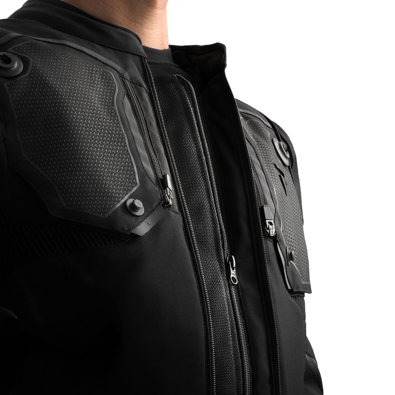 Motorradjacke Rebelhorn Borg II schwarz