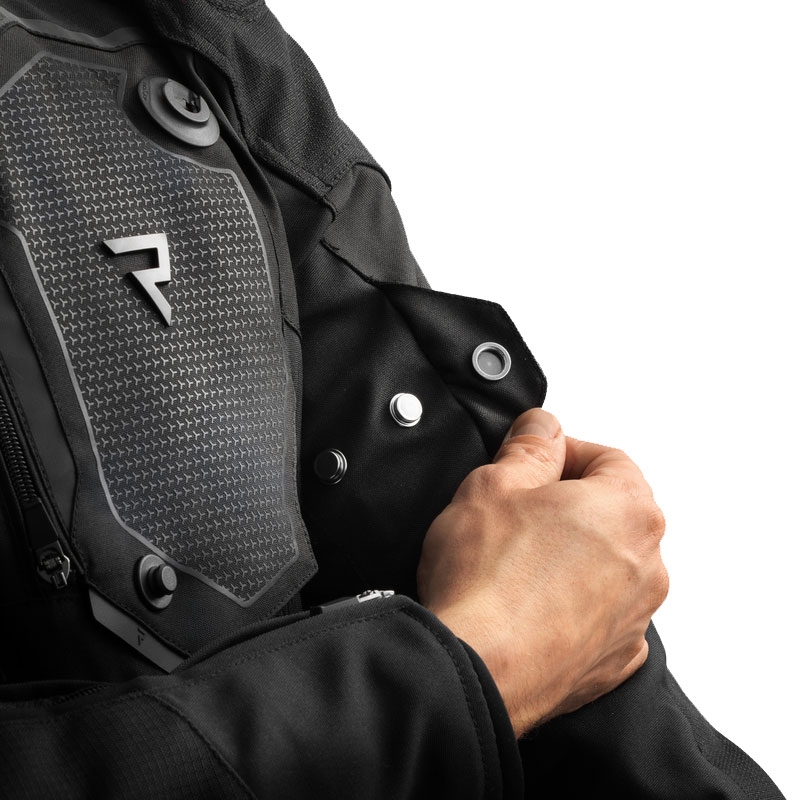 Motorradjacke Rebelhorn Borg II schwarz