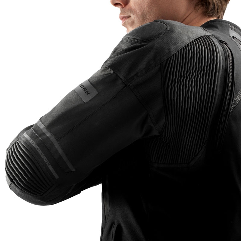 Motorradjacke Rebelhorn Borg II schwarz