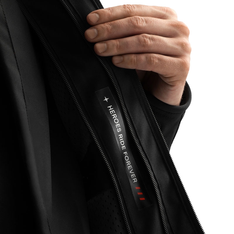 Motorradjacke Rebelhorn Borg II schwarz