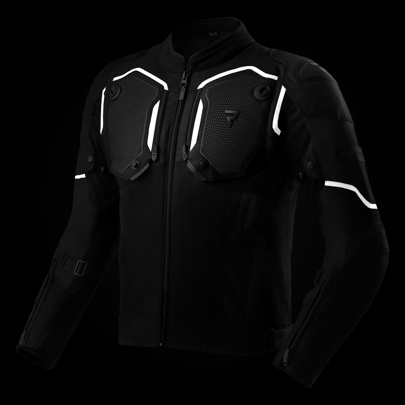Motorradjacke Rebelhorn Borg II schwarz