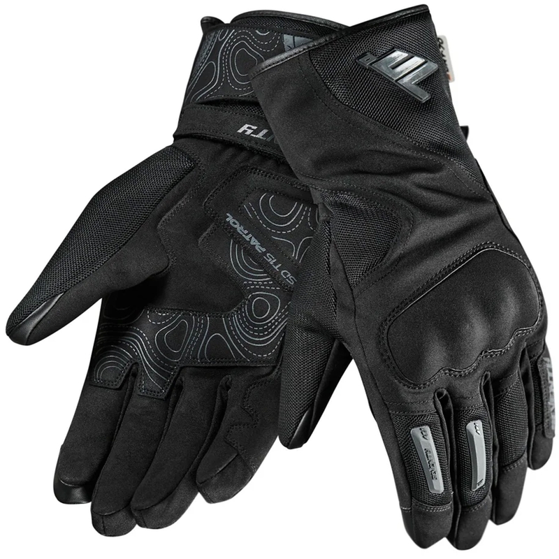 Seventy Degrees SD-T15 Patrol Motorradhandschuhe Schwarz
