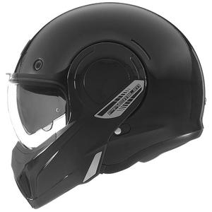 NOX PREMIUM Stratos Klapphelm Motorrad mattschwarz