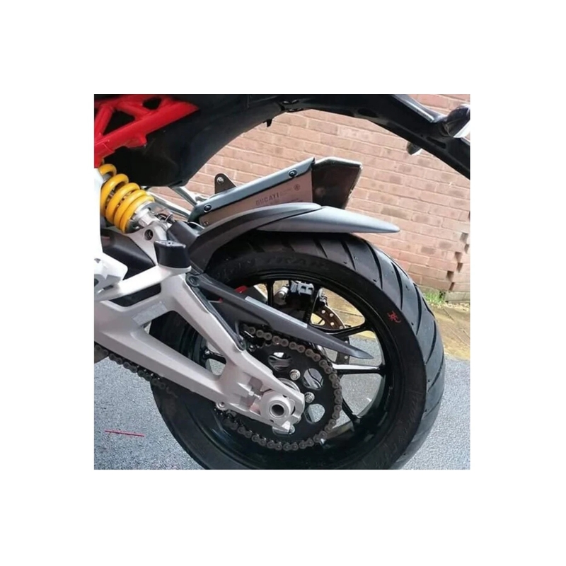 Rear fender extension PUIG schwarz matt