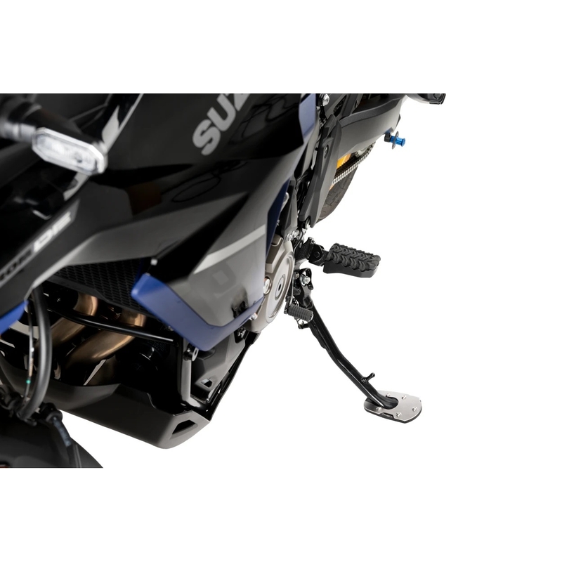 Kickstand extension PUIG schwarz with standard suspension