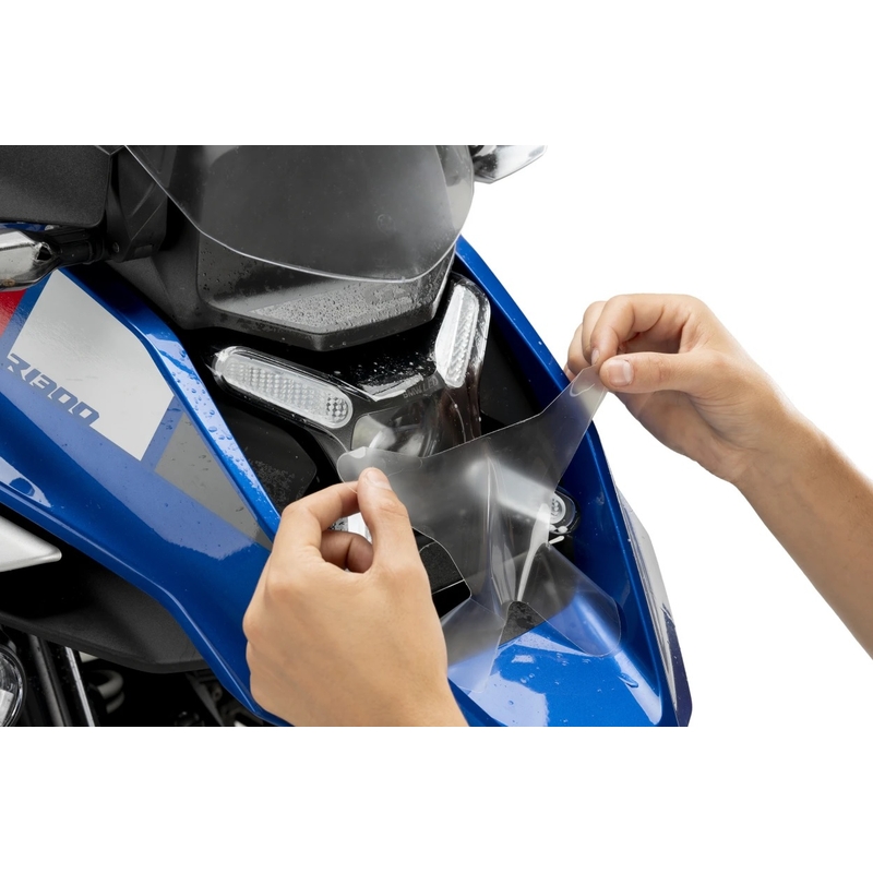 Headlight protector PUIG ADHERE transparent