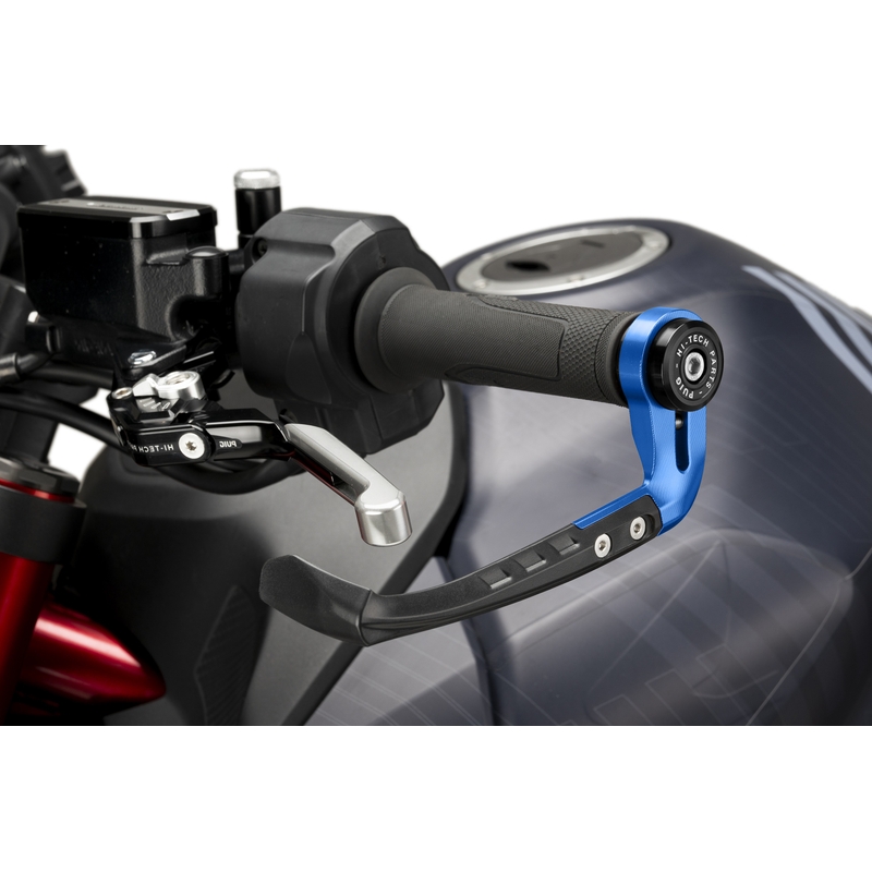 Clutch lever protector PUIG RAW blau