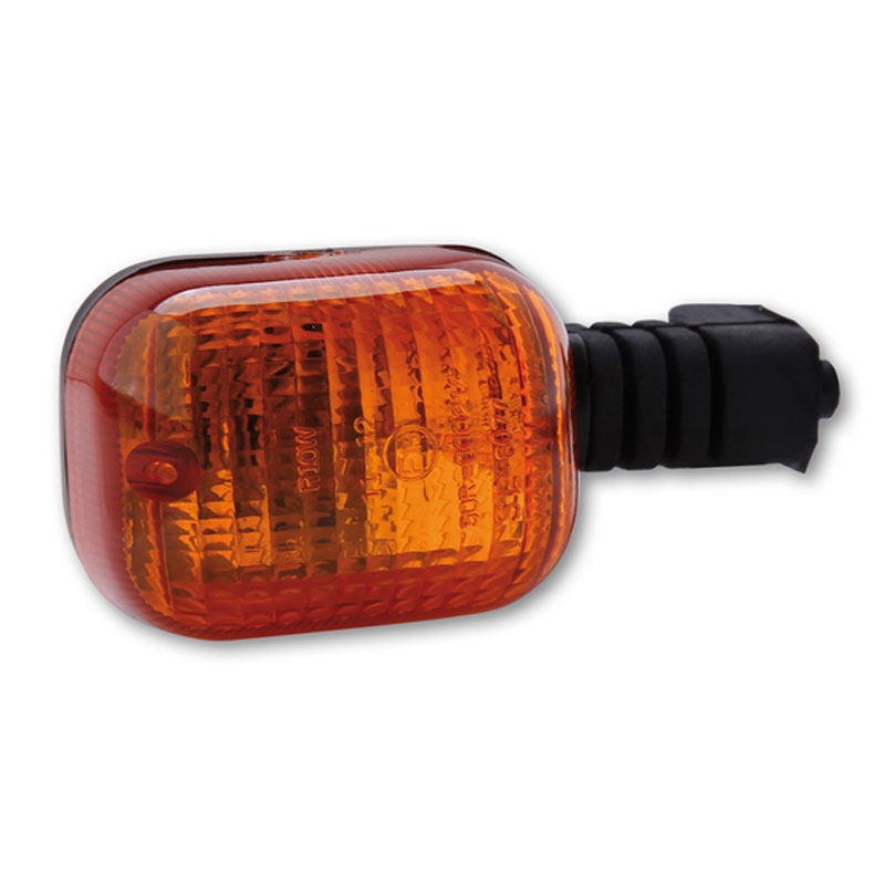 Motorradblinker Highsider Smart Duc Style II schwarz-orange